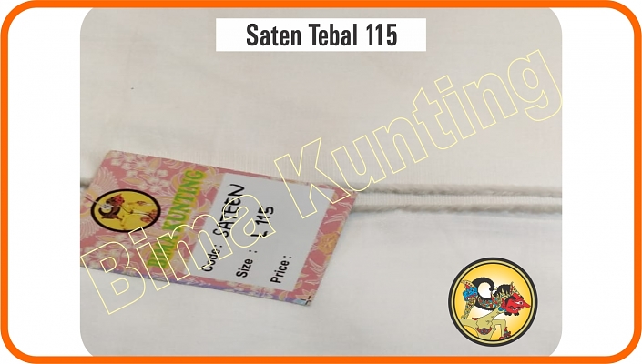 3x. Saten Tebal 115